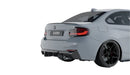 Zaero Design BMW M235i & M240i F22 F23 EVO-1 Gloss Black Rear Diffuser | ZA-F22-DF-3