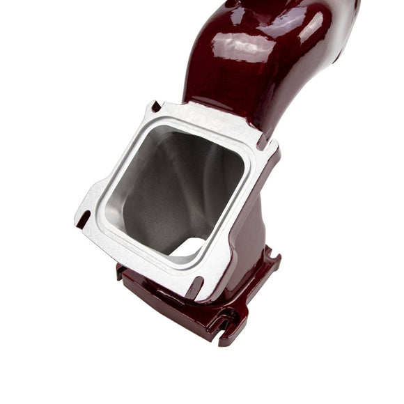 Wehrli 11-16 Chevrolet 6.6L LML Duramax High Flow Y-Bridge Kit - WCFab Red (Illusion Cherry)