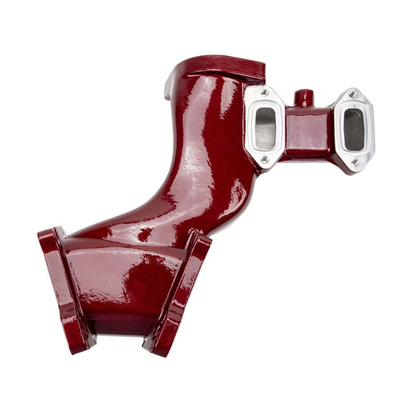 Wehrli 11-16 Chevrolet 6.6L LML Duramax High Flow Y-Bridge Kit - WCFab Red (Illusion Cherry)