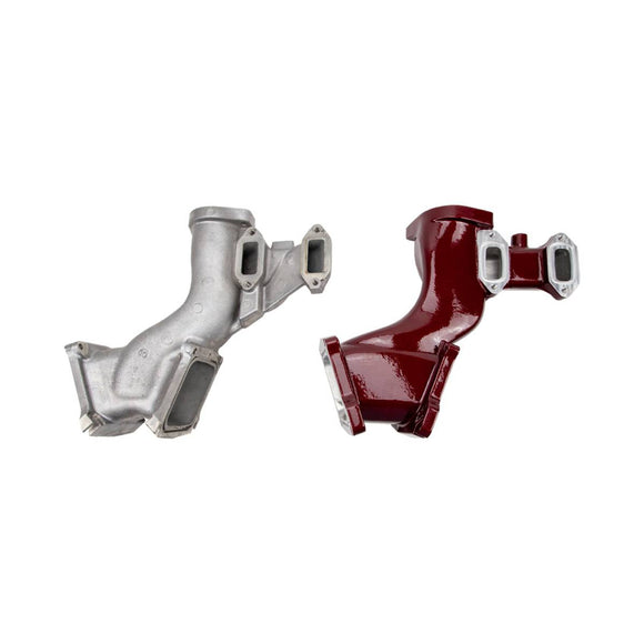 Wehrli 11-16 Chevrolet 6.6L LML Duramax High Flow Y-Bridge Kit - WCFab Red (Illusion Cherry)