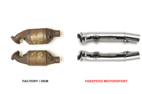 Fabspeed Ferrari F355 Primary Cat Bypass Pipes (1994-1999) - 0