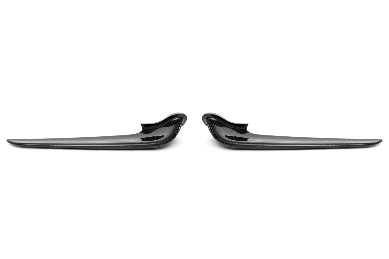 Fabspeed Ferrari 458 Italia Carbon Fiber Front Bumper Blades (2010-2015)