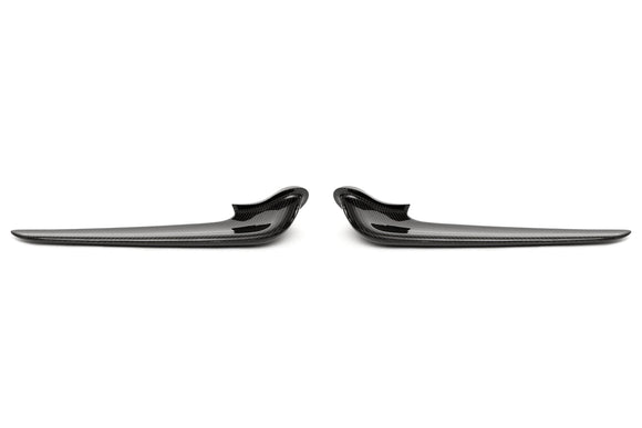 Fabspeed Ferrari 458 Italia Carbon Fiber Front Bumper Blades (2010-2015)