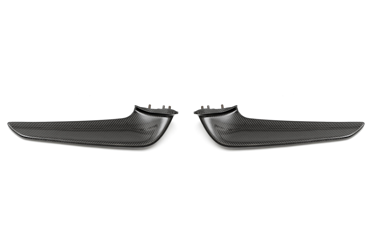 Fabspeed Ferrari 458 Italia Carbon Fiber Front Bumper Blades (2010-2015) - 0