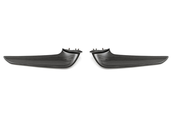 Fabspeed Ferrari 458 Italia Carbon Fiber Front Bumper Blades (2010-2015)