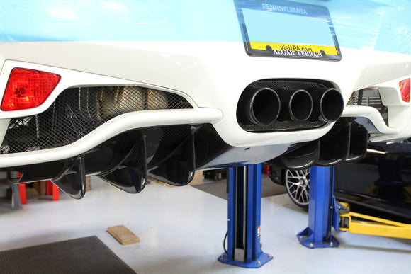 Fabspeed Ferrari 458 Italia Carbon Fiber Rear Diffuser