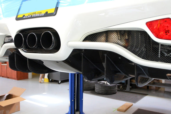 Fabspeed Ferrari 458 Italia Carbon Fiber Rear Diffuser