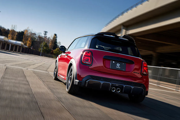 3D Design Mini F56 JCW LCI Carbon Rear Diffuser