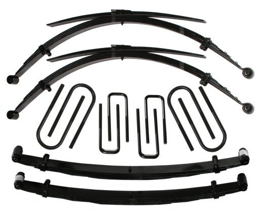 Skyjacker 77.5-79 Ford F-250 4 in Suspension Lift System with Black MAX Shocks