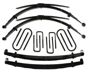 Skyjacker 77.5-79 Ford F-250 4 in Suspension Lift System with Black MAX Shocks