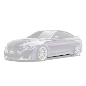 BMW F82 M4 CARBON FIBER SIDE SKIRTS FINAL EDITION