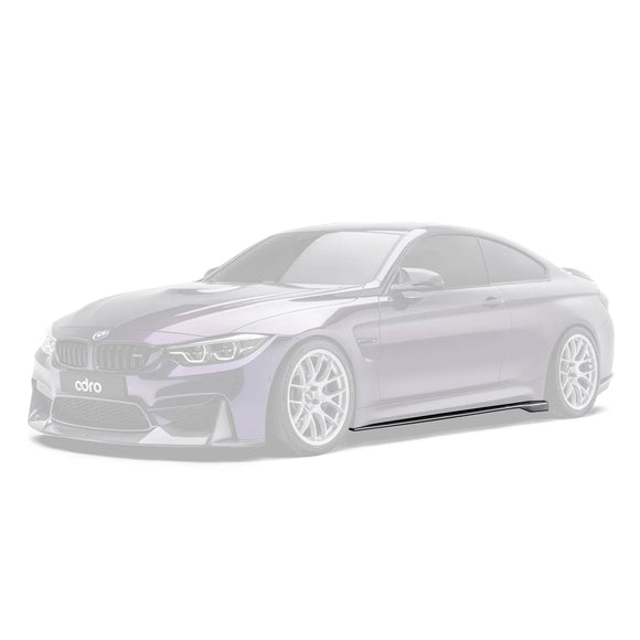 BMW F82 M4 CARBON FIBER SIDE SKIRTS FINAL EDITION