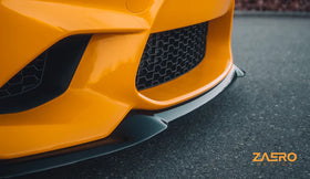Zaero Design BMW M2 OG F87 EVO-S Gloss Black Front Splitter | ZA-F87-EVO-S-FS - 0
