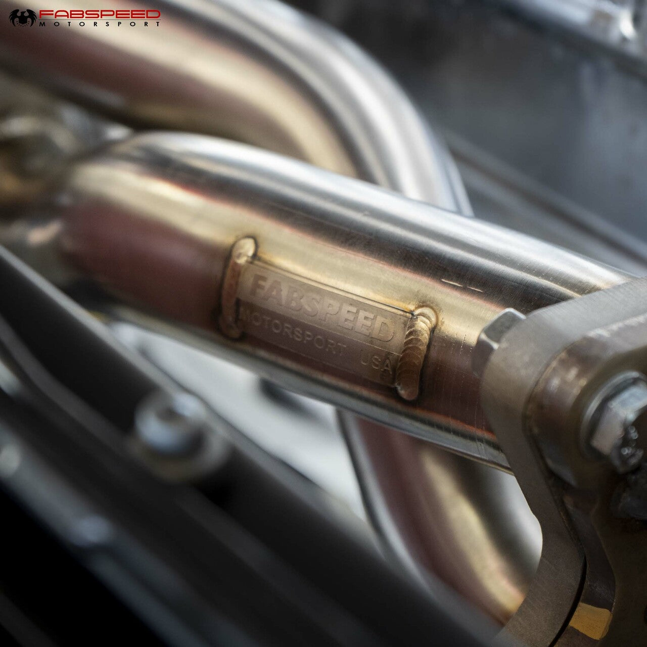 Fabspeed Ferrari F8 Tributo Rear Center Muffler Bypass X Pipe (2020+)