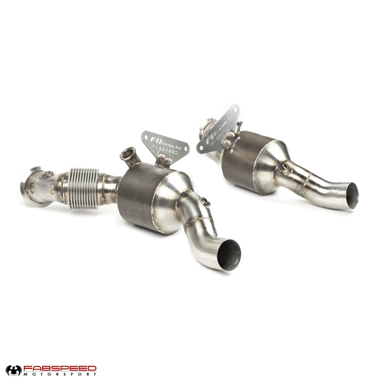 Fabspeed Ferrari F8 Tributo Sport Catalytic Converters (2020+)
