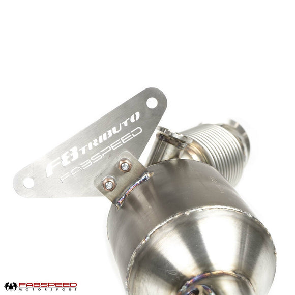 Fabspeed Ferrari F8 Tributo Sport Catalytic Converters (2020+)