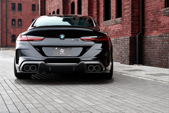 3D Design - M8 F93 Rear Diffuser Under Splitters