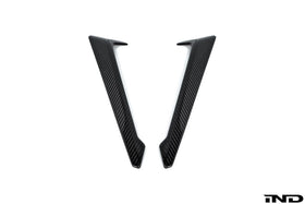 AutoTecknic F95 X5M Carbon Side Grille Trim Set