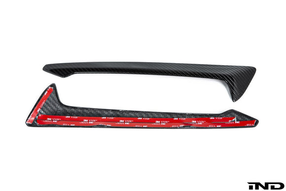 AutoTecknic F95 X5M Carbon Side Grille Trim Set