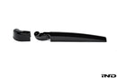 IND G05 X5 / F95 X5M Painted Rear Wiper Arm + Cap - Gloss Black-2