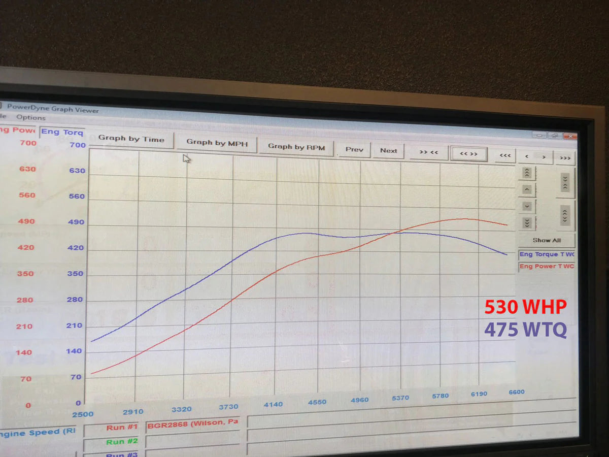 Forced Performance Subaru STi/WRX Blue Turbocharger 58mm CH10CM Turbine Hsg External WGw/Oil Line