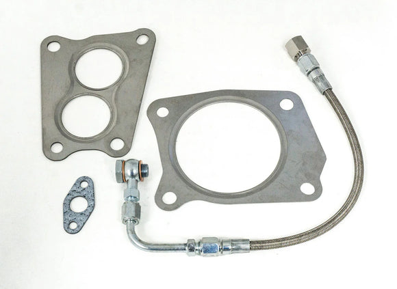 Forced Performance 2015+ Subaru WRX FA20 Blu BB Turbo 58mm CH10CM Turbine Hsg Internal WG w/Oil Line