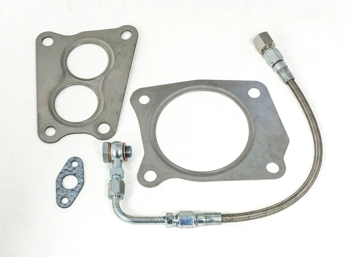 Forced Performance Subaru STi/WRX Blue Turbo 58mm CH10CM Turbine Hsg Internal TiAL MVI WGw/Oil Line