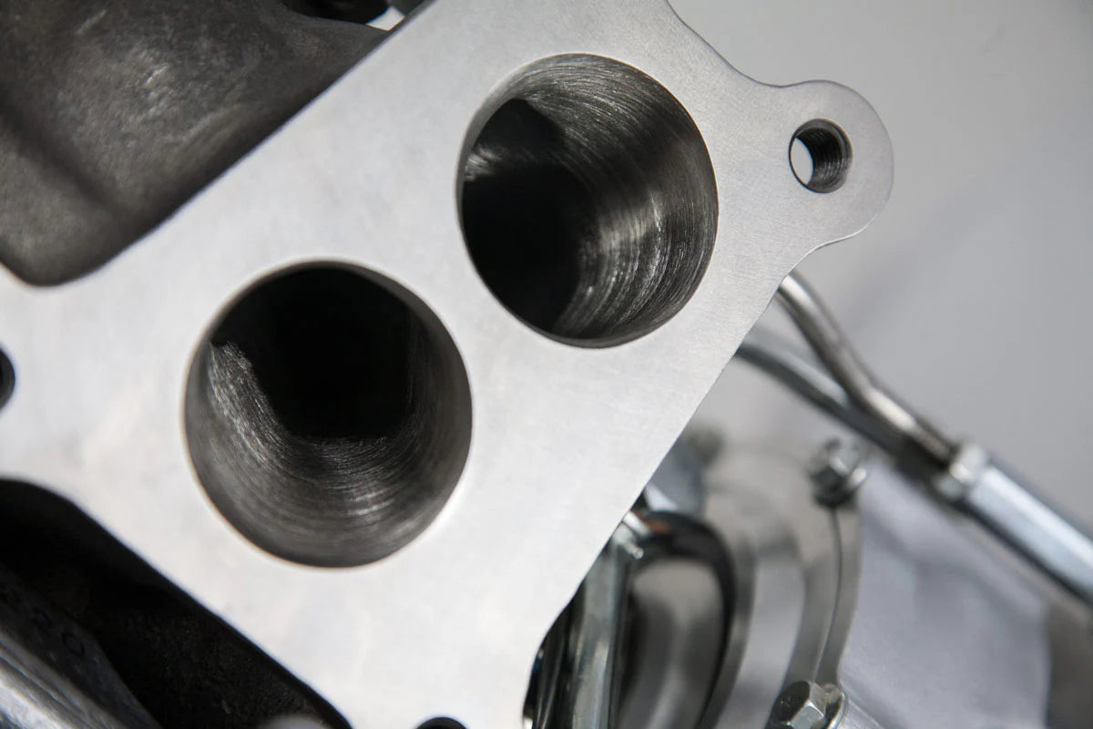 Forced Performance Subaru STi/WRX Blue Turbocharger 58mm CH10CM Turbine Hsg External WGw/Oil Line
