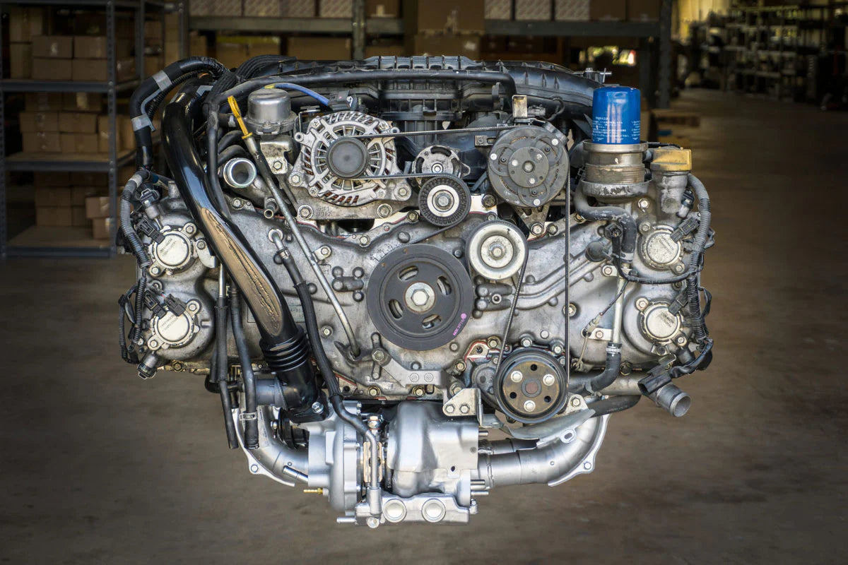 Forced Performance Subaru STi/WRX Blue Turbo 58mm CH10CM Turbine Hsg Internal TiAL MVI WGw/Oil Line