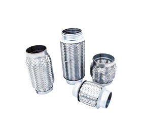 Xforce Braided Flex Bellows 3.5Inch Inlet and Outlet 8Inch Long