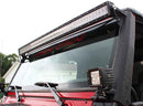 Fishbone Offroad 97-06 Jeep Wrangler TJ 52In Light Bar Bracket - Black Textured Powdercoat-2