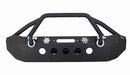 Fishbone Offroad 07-18 Jeep Wrangler Front Winch Bumper W/LEDs Full Width - Blk Texured Powdercoated-1