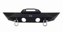 Fishbone Offroad 07-18 Jeep Wrangler JK Rubicon Unlimited Steel Front Bumper - Blk Txtrd Powdercoat-1