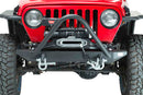 Fishbone Offroad 97-06 Jeep Wrangler TJ Rubicon Steel Front Bumper W/Stinger - Blk Txtrd Pwdercoat-2