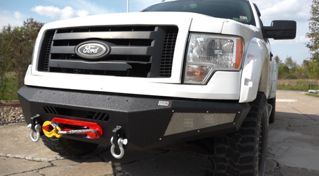 Fishbone Offroad 09-14 Ford F150 Front Bumper - Black