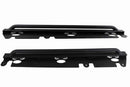 Fishbone Offroad 07-18 Jeep Wrangler JK 4 Door Rubicon Steel Rock Slider - Black Textured Powdercoat-1