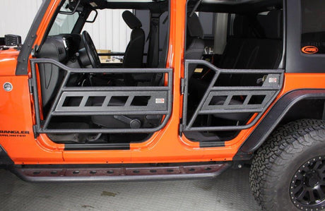 Fishbone Offroad 07-18 Jeep Wrangler JK 4 Door Front/Rear Tube Doors