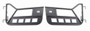 Fishbone Offroad 97-06 Jeep Wrangler TJ Front Tube Doors - Black Textured Powdercoat Steel-1