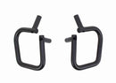 Fishbone Offroad 07-18 Jeep Wrangler JK 2/4 Door Steel Grab Handles Front - Blk Txtrd Powdercoat-1