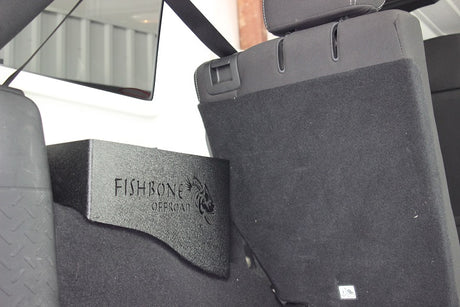 Fishbone Offroad 07-18 Jeep Wrangler JK 4 DR WheelWell Storage Bin - Black Textured Powdercoat Steel