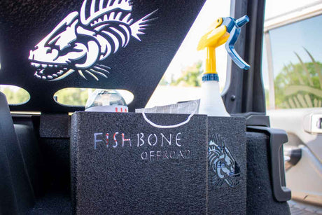 Fishbone Offroad 2018+ Jeep JLU Wrangler JL  4 Door Driver Side Wheel Well Storage Bin - Single