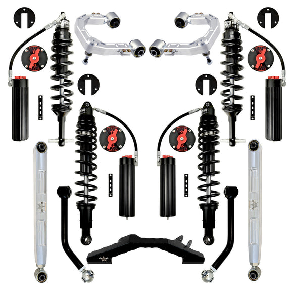 Rock Krawler 2021+ Ford Bronco 3in Pro X Elite System w/ Billet Arms - Stage 2 w/ FAST CD Adjusters