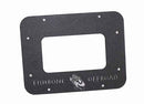 Fishbone Offroad 07-18 Jeep Wrangler JK Aluminum Tailgate Plate - Black Textured Powercoat-1