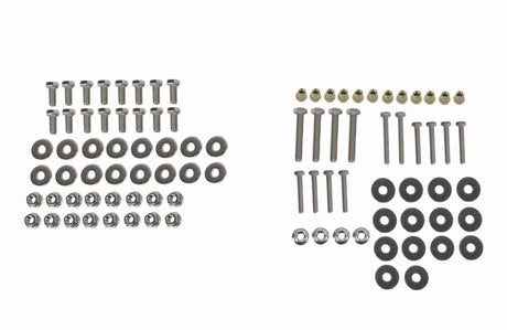 Fishbone Offroad 07-18 Jeep Wrangler Front/Rear Tube Fenders - Aluminum Blk Txtrd Pwdrcoat(Set Of 4)