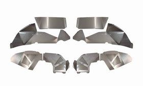 Fishbone Offroad 2018+ Jeep Wrangler JL Rear Pair Aluminum Raw Inner Fenders