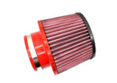 BMC Single Air Universal Conical Filter w/Carbon Top - 90mm Inlet / 110mm H-1
