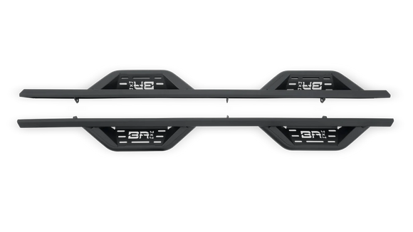 Body Armor 4x4 19-22 Chevrolet Silverado 1500/2500/3500 Crew Cab Ambush Side Steps - Black