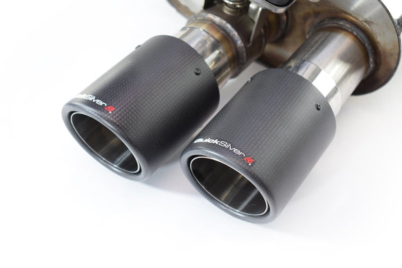 Ford Mustang 5.0 GT - Sound Architect Active Valve Sport Exhaust with X-Pipe and Quad carbon Tips (2015-18)
