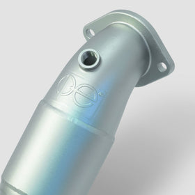 QKspl™ '20-'24 Ford Explorer ST EcoBoost Cast Bellmouth Downpipe - 0