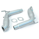 QKspl™ '20-'24 Ford Explorer ST EcoBoost Cast Bellmouth Downpipe-1